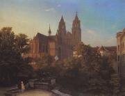 Hermann Gemmel, View of the Cathedral of Magdeburg